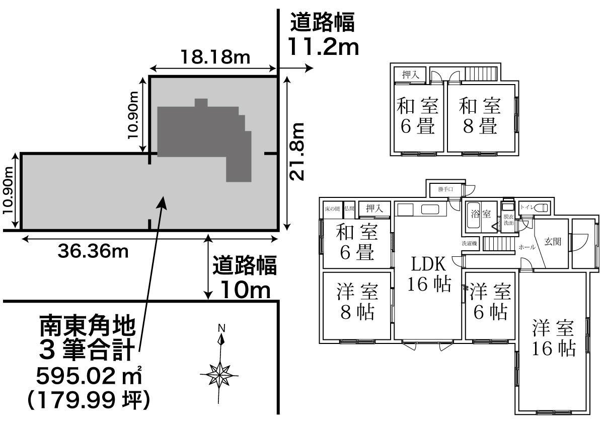 平面地積図