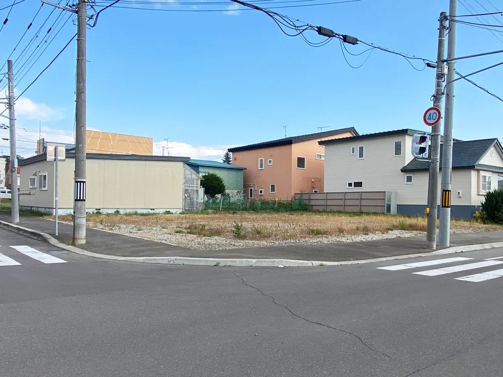 【売土地】北西角地 約101坪 池田町字西1条5丁目