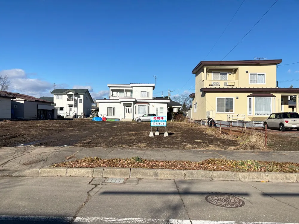 【仲介手数料無料】【売土地】南向き 約90坪 幕別町札内桜町　②